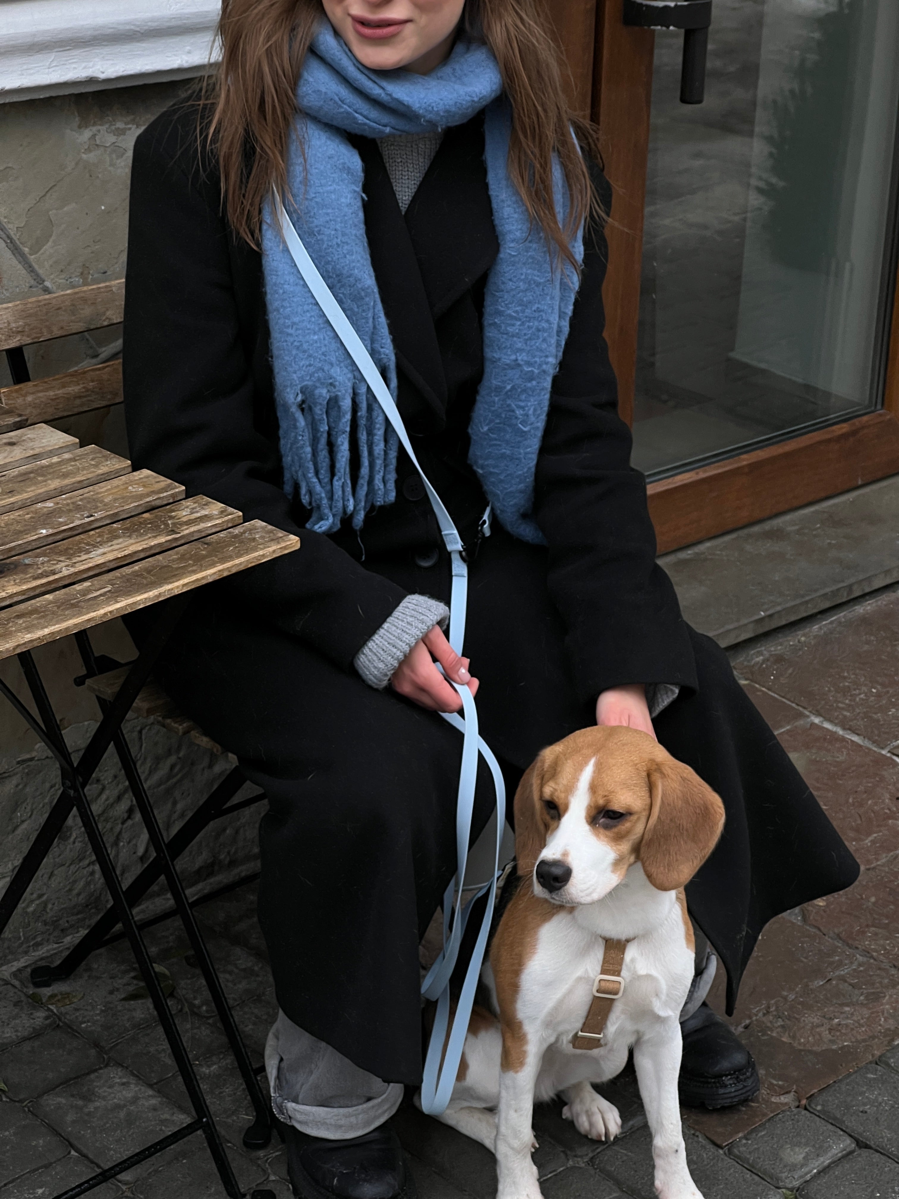 Водонепроникний поводок Waterproof Leash 2-in-1 Ice Blue